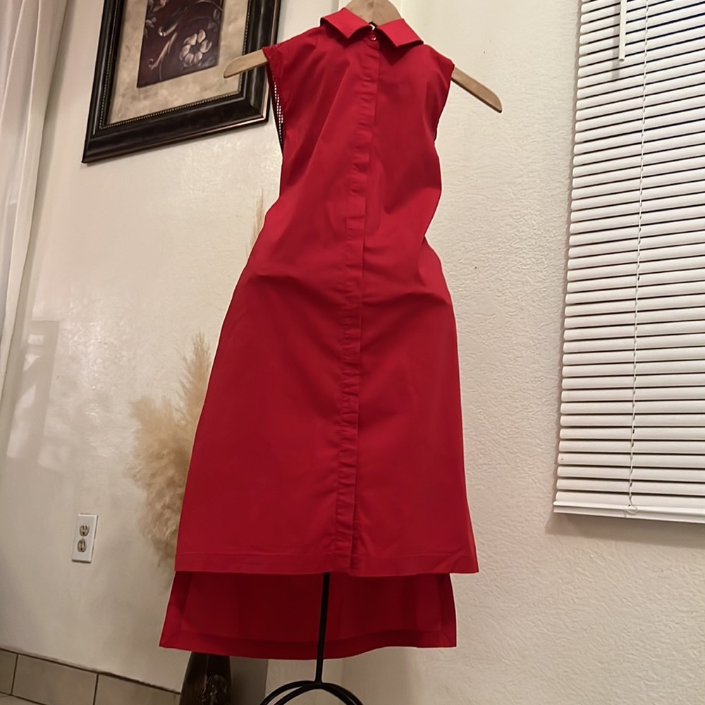 Small Petite Soft Surroundings button up dress.